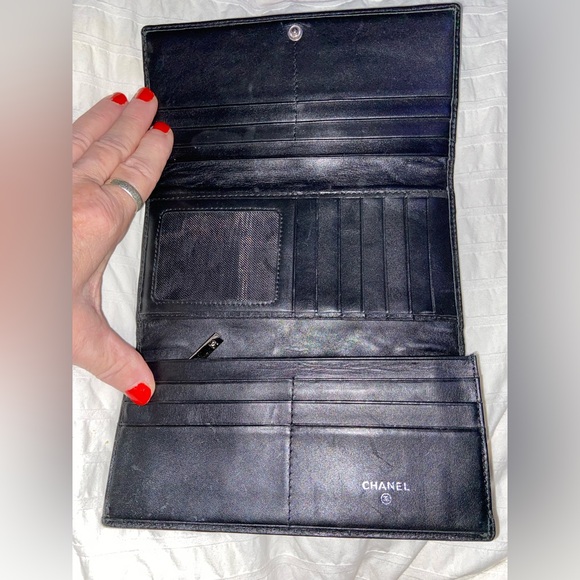 CHANEL black Cambon wallet - Picture 4 of 7